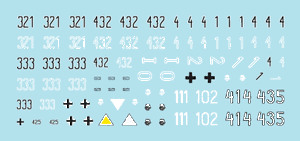 Star Decals 72-A1008 SS-Panthers (2) SS-Das Reich and 3. SS-Totenkopf. 1/72 – immagine 3
