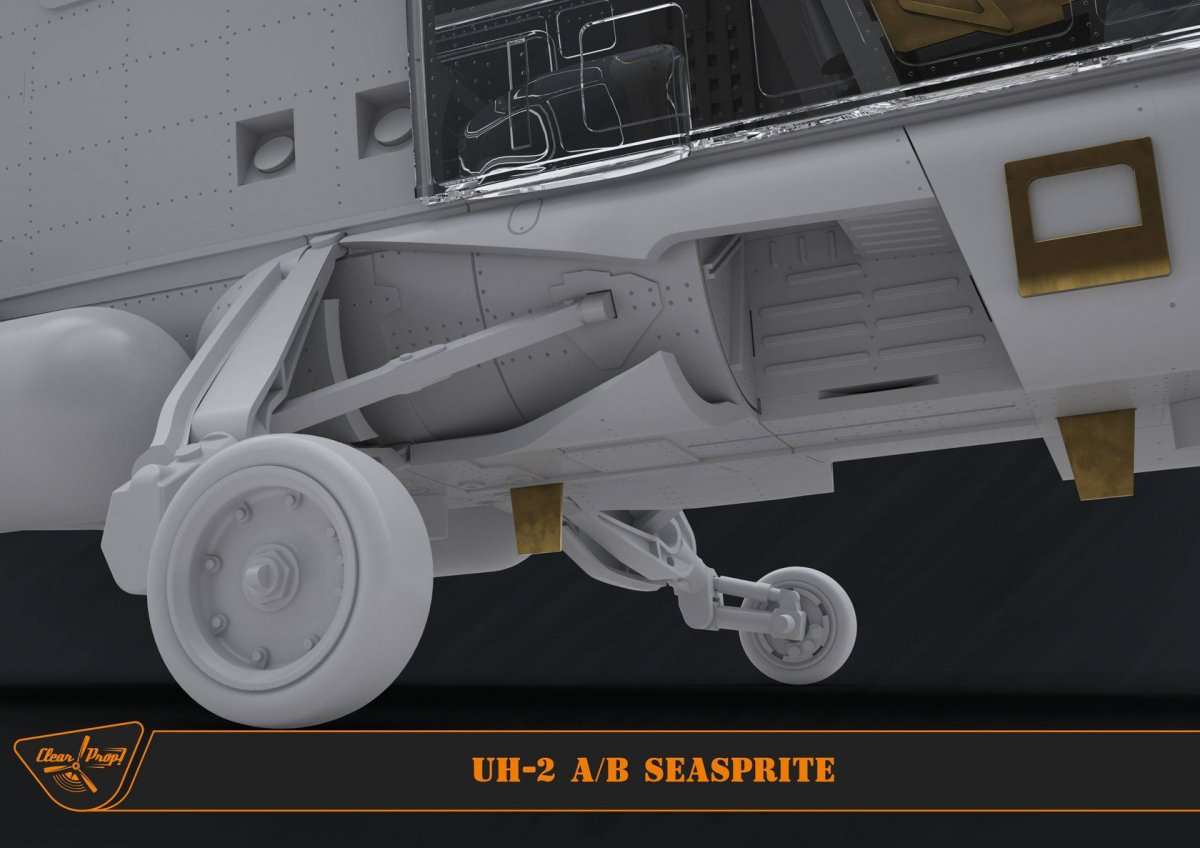 Hélice transparente ! Kit avancé CP72002 UH-2 A/B Seasprite ADVANCED au 1/72 – image 11