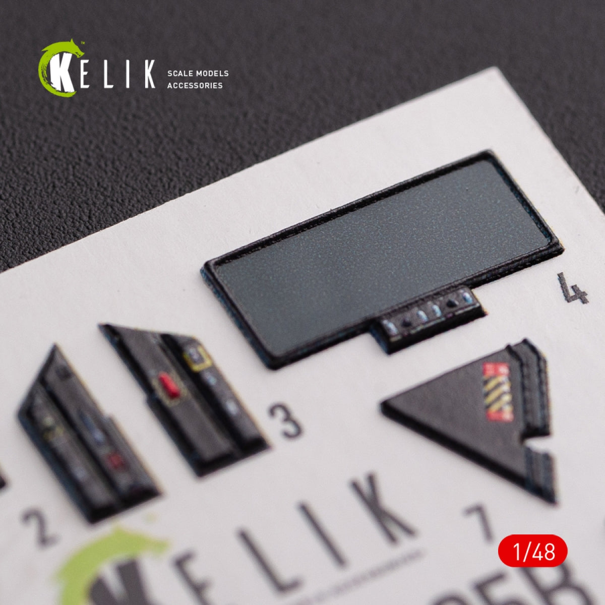 KELIK K48076 F-35B interior 3D decals for Tamiya kit 1/48 – immagine 7