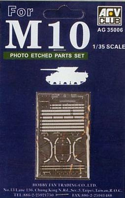 AFV Club AG35006 Photo Etching parts for M-10 1/35