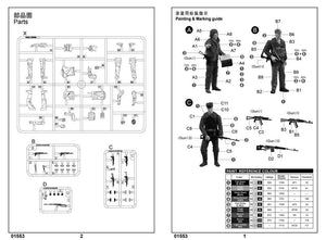 Trumpeter 01553 Russian T-62 BDD Mod.1984 (Mod.1962 modification) 1/35 – immagine 3