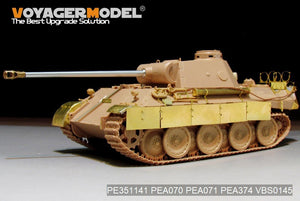 Voyager Model PE351141 WWII German Panther D w/&amp;quot;Stadtgas&amp;quot; Fuel Tanks Basic For TAMIYA 35345 1/35 – Bild 3