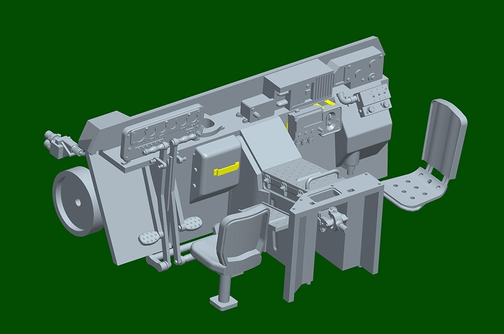Trumpeter 09605 Russian 9P149 Launching Vehicle w/9K114 Shturm-S ATGM system 1/35 – zdjęcie 7