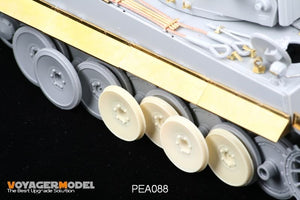 Voyager Model PEA088 Demeged Road Wheels for Tiger I Early Version (For DRAGON) 1/35 – immagine 2