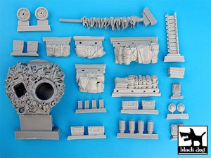 Black Dog T35028 British Sherman Firefly hessian tape camo net 1/35 – Bild 6