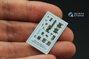 Quinta Studio QD72163 A6M2 Zero (Nakajima Prod.) 3D-Printed coloured Interior on decal paper (Tamiya) 1/72 – imagen 4
