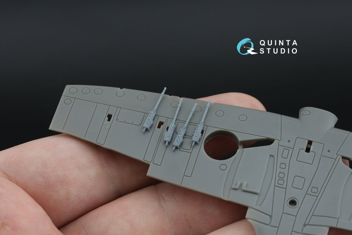 Quinta Studio QT72019 Browning Mk.II Machine gun, 4 pcs (all kits) 1/72 – imagen 5