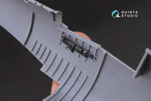 Quinta Studio QD48111 F4U-1A Corsair 3D-Printed &amp;amp; coloured Interior on decal paper (for Tamiya kit) 1/48 – zdjęcie 3