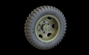 Panzer Art RE35-314 GMC road wheels set (Goodyear) 1/35 – immagine 2