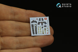 Quinta Studio QD72044 Fw 190A-5 3D-Printed &amp;amp; coloured Interior on decal paper (Eduard) 1/72 – zdjęcie 10