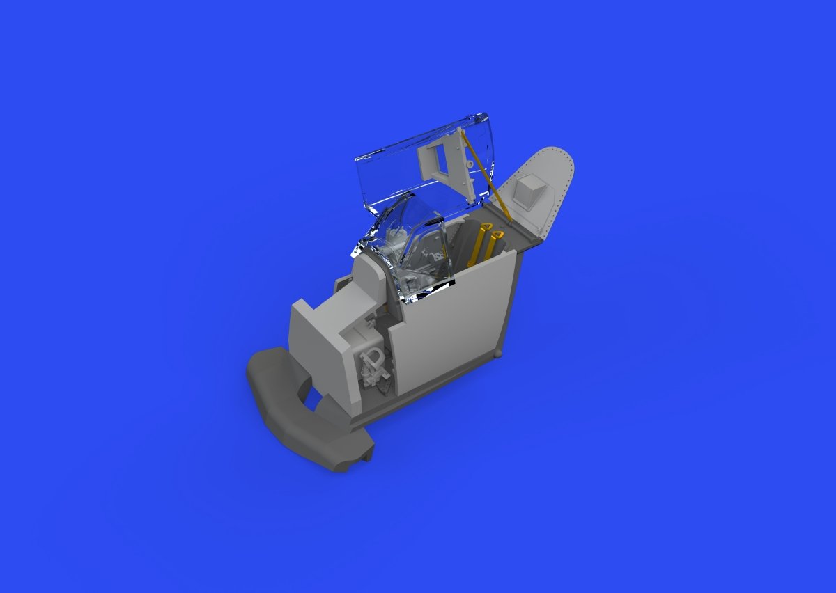 Eduard 672288 S-199 cockpit Erla canopy PRINT EDUARD 1/72 – immagine 6