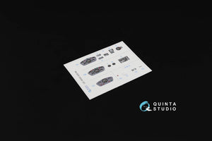 Intérieur imprimé en 3D et coloré sur papier décalcomanie Quinta Studio QD35002 GAZ-66 Family (pour maquettes Trumpeter) 1/35 – image 6