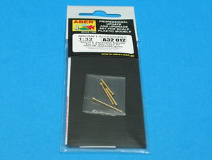 Aber A32012 Set of 2 barrels for Japanese 7,7 mm Type 97 aircraft machine guns 1/32 – immagine 6