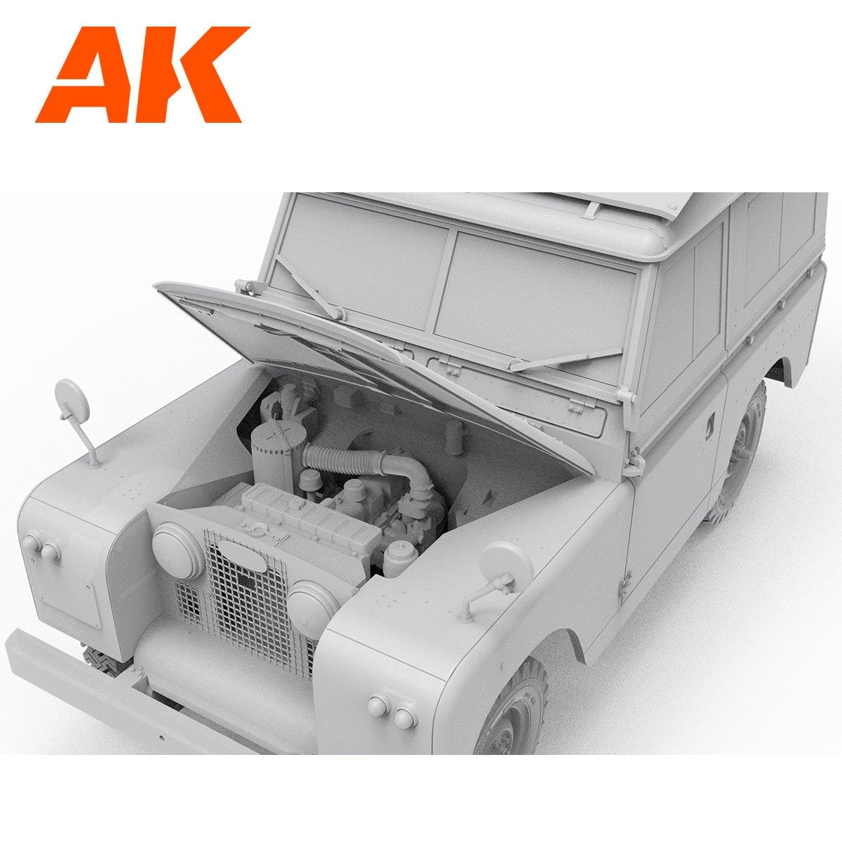 AK Interactive AK35013 LAND ROVER 88 SERIES IIA STATION WAGON 1/35 – zdjęcie 13