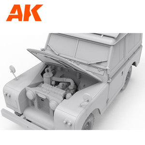 AK Interactive AK35013 LAND ROVER 88 SERIES IIA STATION WAGON 1/35 – zdjęcie 13