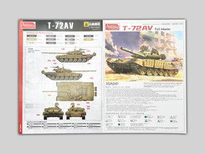 Amusing Hobby 35A041 T-72AV Full Interior 1/35 – image 2