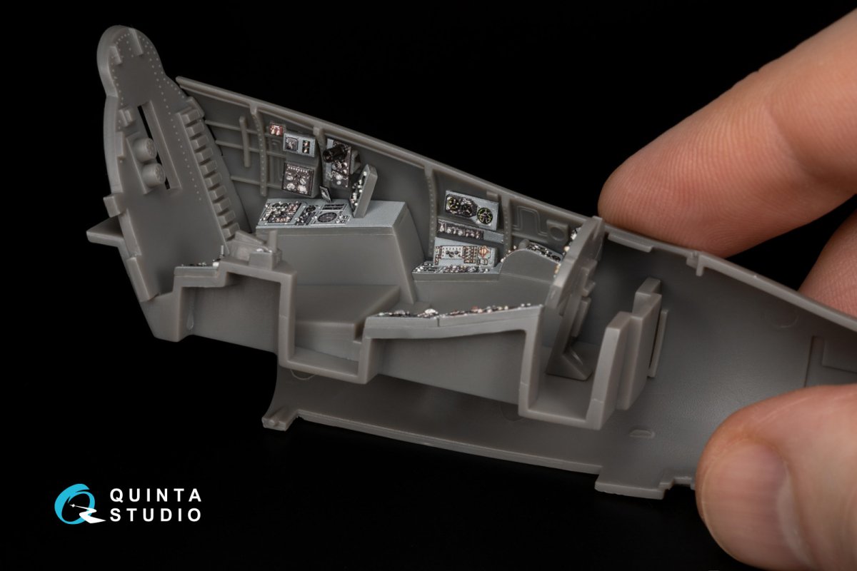 Quinta Studio QD48348 Buccaneer S.2C/D 3D-Printed &amp;amp; coloured Interior on decal paper (Airfix) 1/48 – zdjęcie 11