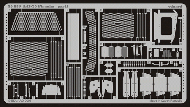 Eduard 35859 LAV-25 Piranha 1/35 Trumpeter – immagine 2