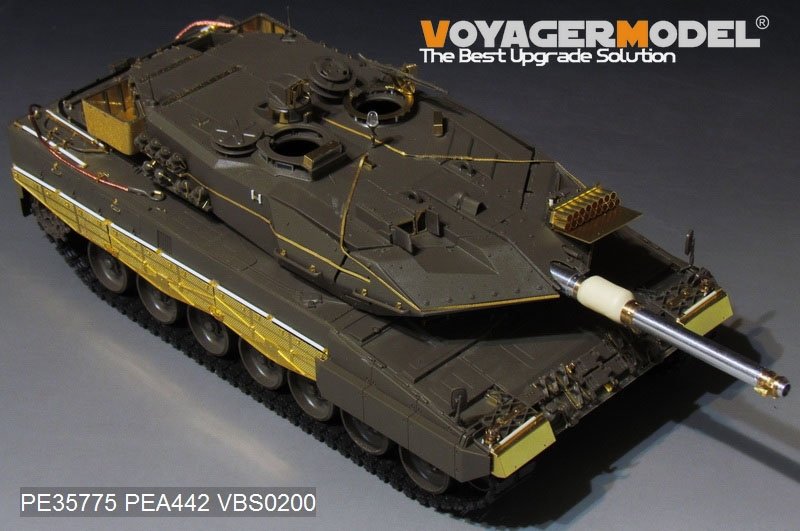 Voyager Model PE35775B Modern German Leopard 2A5 Basic ( Ver.B Gun barrel Include)(For TAMIYA 35242) 1/35 – Bild 2