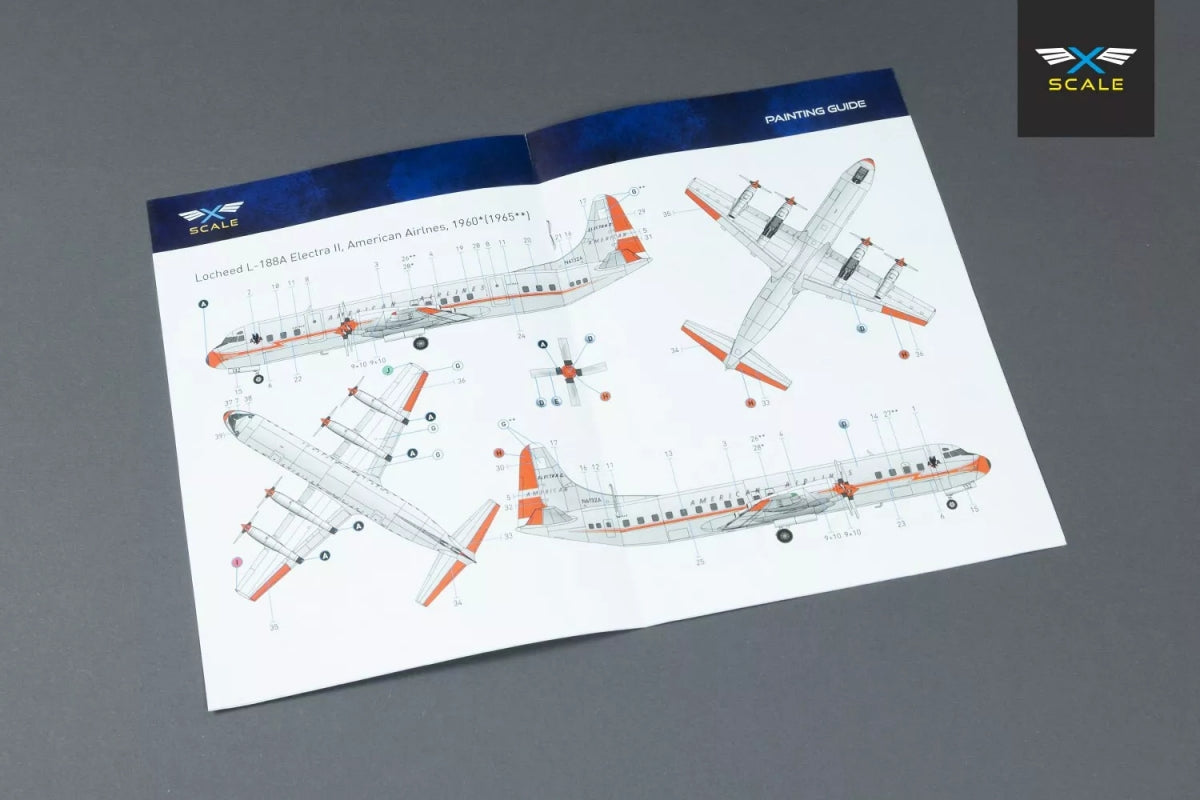 X-Scale 144005 Lockheed L-188 Electra 1/144 – immagine 7