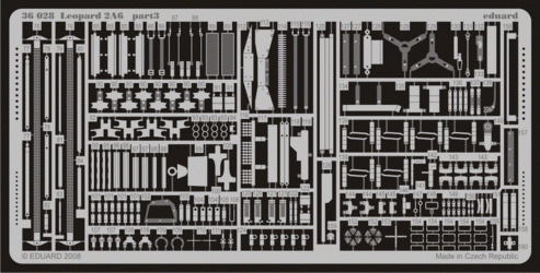 Eduard 36028 Leopard 2A6 1/35 Tamiya – immagine 3
