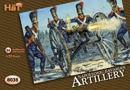 Hat 8038 Napoleonic Bavarian Artillery 1/72