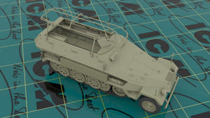 ICM 35102 Sd.Kfz.251/6 Ausf.A, Véhicule de commandement blindé allemand de la Seconde Guerre mondiale (1/35) – image 4