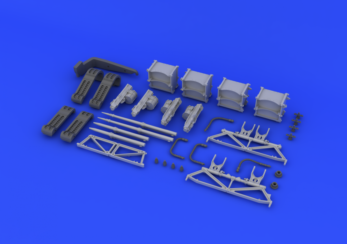 Eduard 632078 Mosquito FB Mk. VI gun bay TAMIYA 1/32 – Bild 5