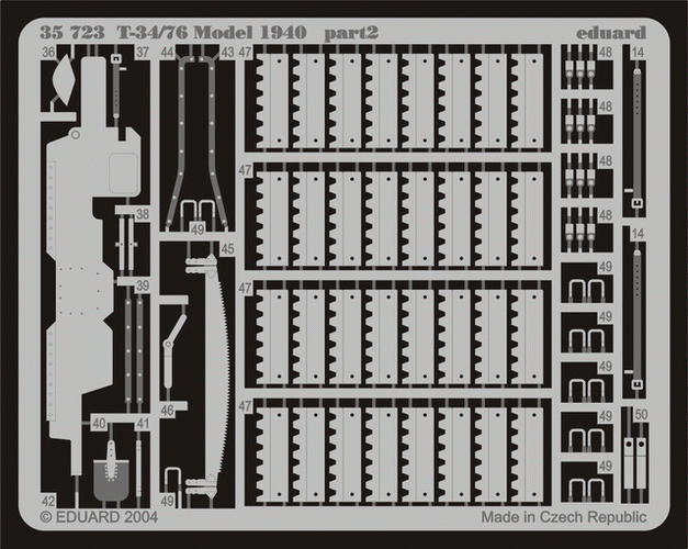 Eduard 35723 T-34/76 Model 1940 1/35 Dragon – imagen 2