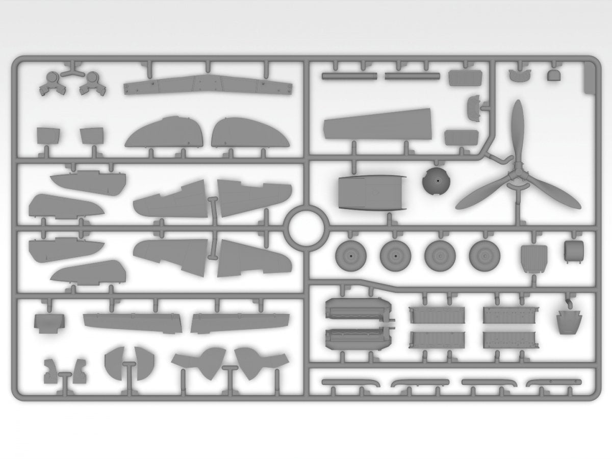 ICM 32093 Normandie-Niémen. Plane of Roland de la Poype (Yak-9T with Roland de la Poype figure) 1/32 – image 7