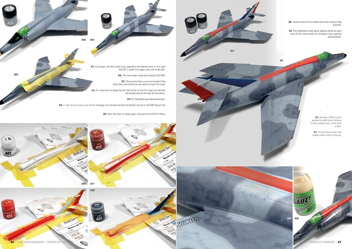 AK Interactive AK2931 ACES HIGH MAGAZINE ISSUE 15 FRENCH JET FIGHTERS – Bild 5