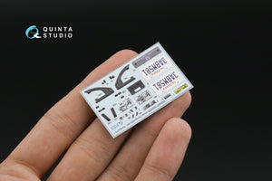 Quinta Studio QD24008 Honda NSX NA1 Japanese version 3D-Printed &amp;amp; coloured Interior on decal paper (Tamiya) 1/24 – immagine 7