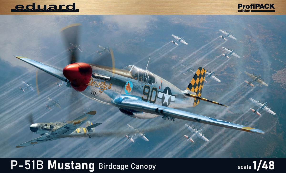 Eduard 82107 P-51B Mustang Birdcage canopy 1/48 – imagen 2