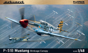 Eduard 82107 P-51B Mustang Birdcage canopy 1/48 – imagen 2