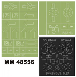 Montex MM48556 F4U-1D CORSAIR for HOBBY BOSS 80384 1/48