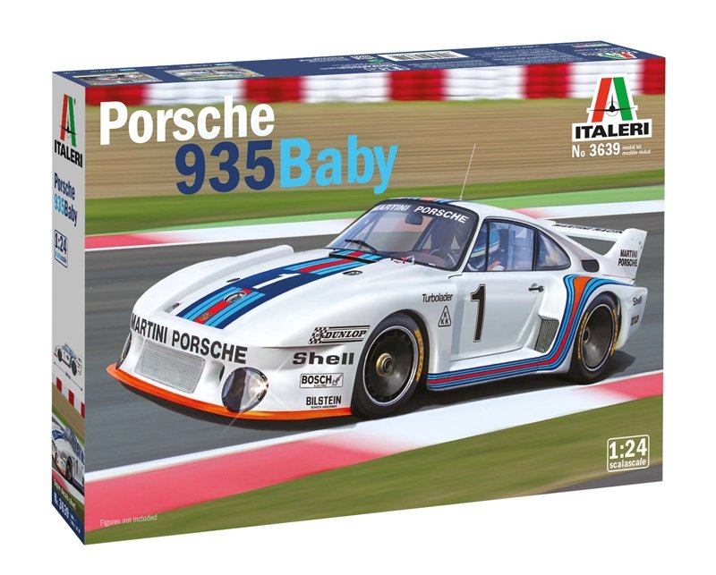 Italeri 3639 Porsche 935 « Baby » (PLANCHE DE DÉCALCOMANIES SUPER) 1/24