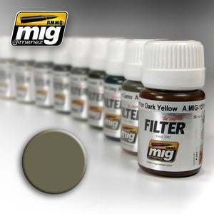 Munitions Mig Jimenez 1507 TAN pour jaune-vert 35 ml