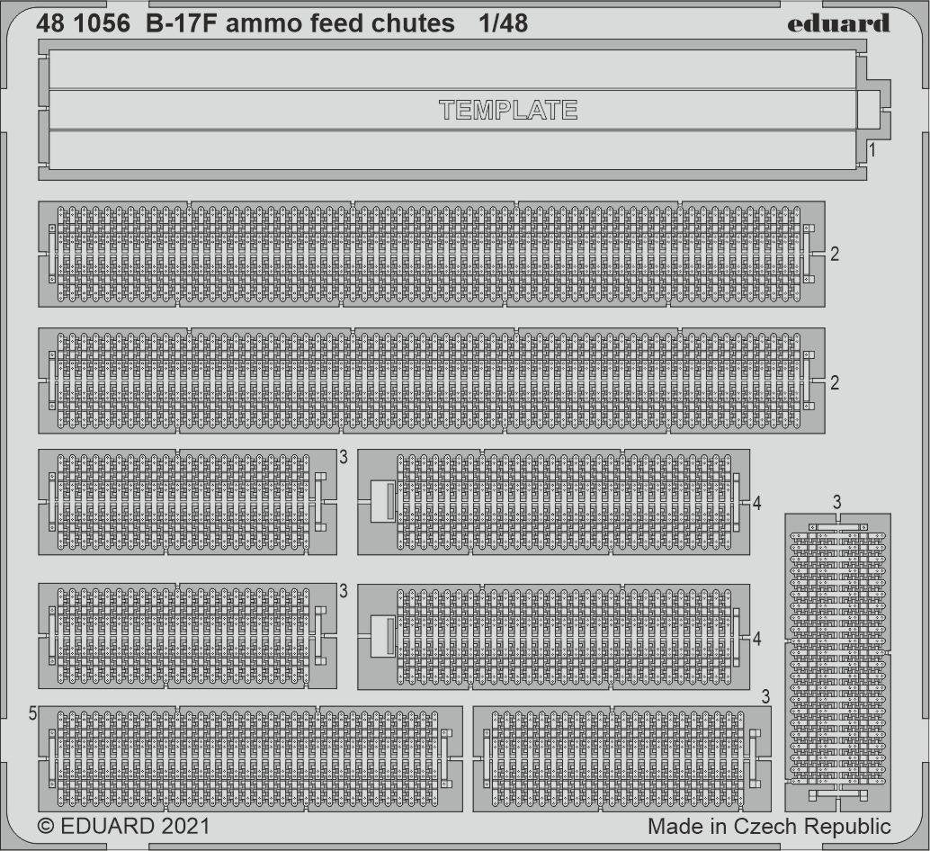 Eduard BIG49300 B-17F part III HKM 1/48 – image 3