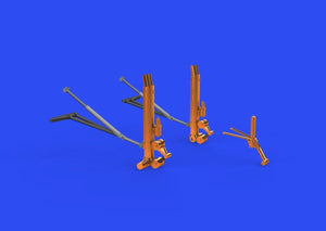 Eduard 648632 B-17F undercarriage legs BRONZE HKM 1/48 – image 3