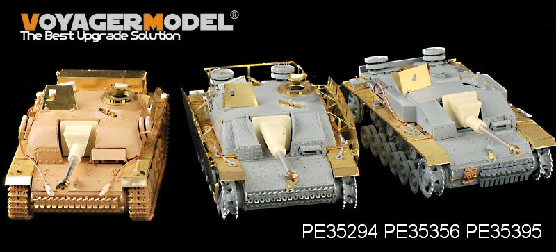 Voyager Model PE35395 WWII German StuG.III Ausf.F8 Late Production Basic For DRAGON 6644 1/35 – immagine 2