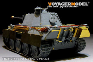 Voyager Model PE351017 WWII German Panther G Early ver.Basic upgrade set (For TAKOM 2119/2134) 1/35 – immagine 6