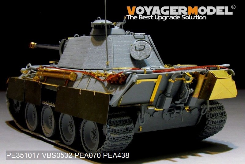 Voyager Model PE351017 WWII German Panther G Early ver.Basic upgrade set (For TAKOM 2119/2134) 1/35 – immagine 6