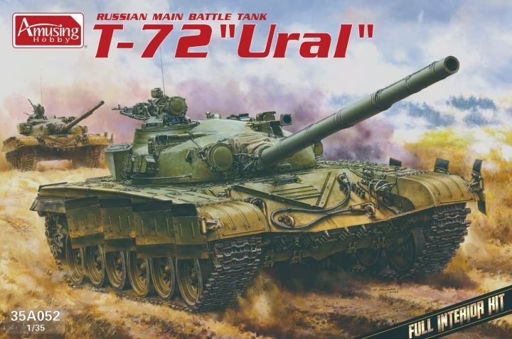 Amusing Hobby 35A052 T-72 "Ural" Full Interior Kit 1/35