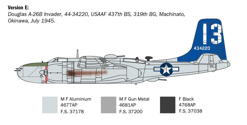 Italeri 1274 A-26 B INVADER 1/72 – zdjęcie 9