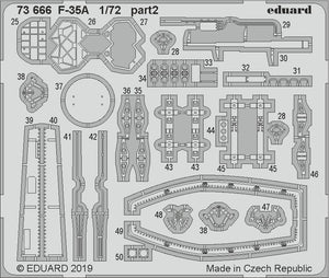 Eduard 73666 F-35A 1/72 ACADEMY – Bild 2