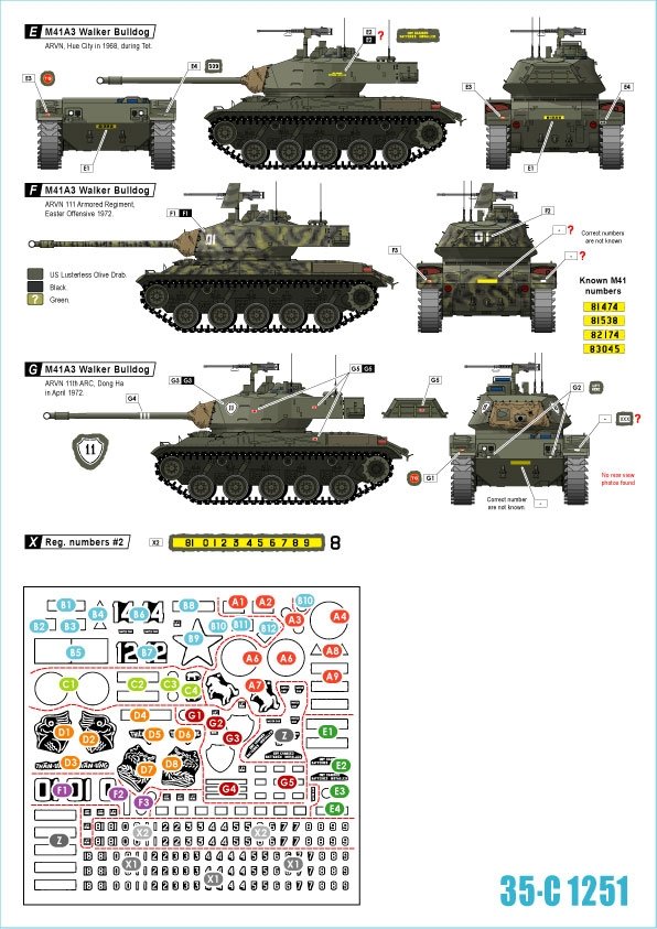 Star Decals 35-C1251 Vietnam 1 1/35 – zdjęcie 2