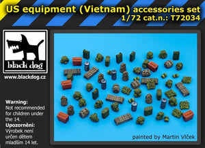 Black Dog T72034 US equipment Vietnam 1/72 – immagine 4