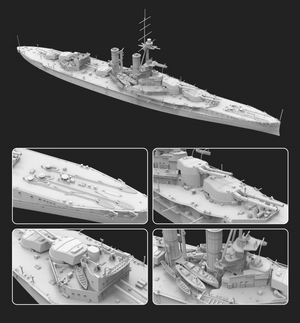 FlyHawk Model FH1312 HMS Iron Duke 1914 1/700 – immagine 2
