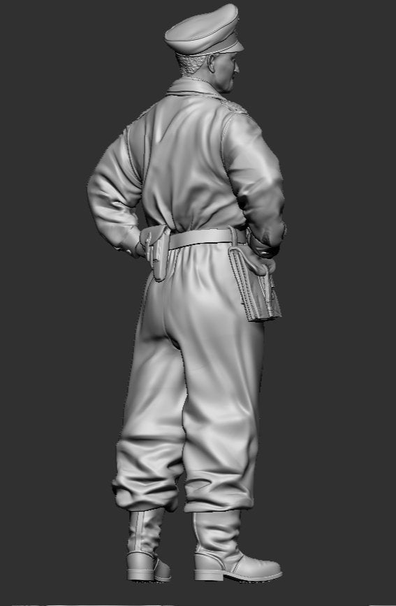 Panzer Art FI35-081 Officier de char Waffen-SS Bataille de Koursk n° 1 1/35  – image 4