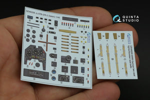 Quinta Studio QD48206 Ju 87B-2/R-2 3D-Printed &amp;amp; coloured Interior on decal paper ( Italeri ) 1/48 – Bild 10